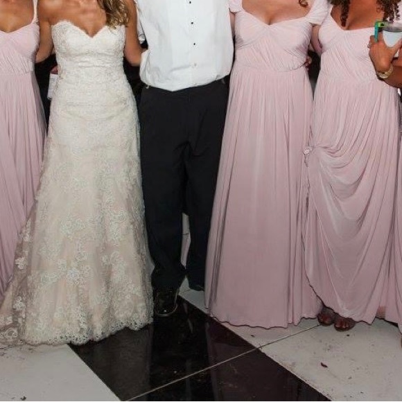 JENNY YOO JY504 - BLUSH - Size 4 - Picture 5 of 6